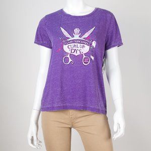 NWT Disney Descendants ''Curl Up & Dye'' T-Shirt